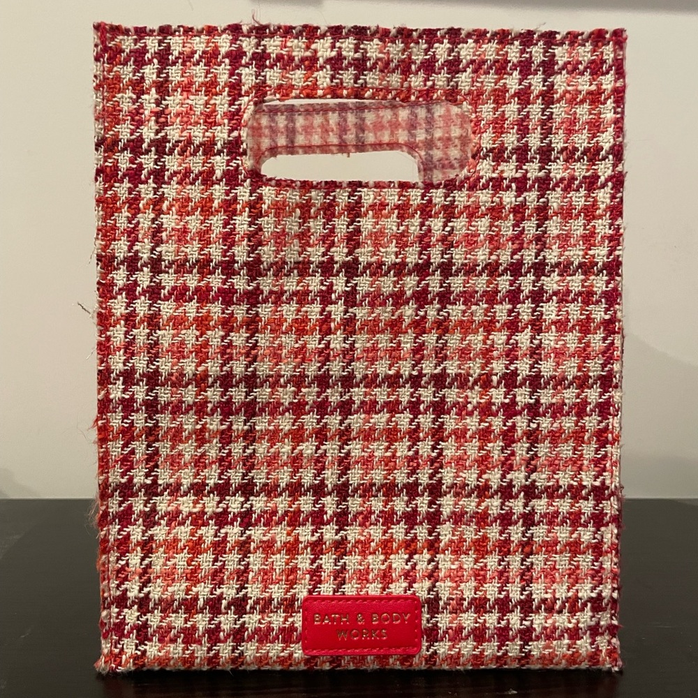 Bath & Body Works Red and White Tote